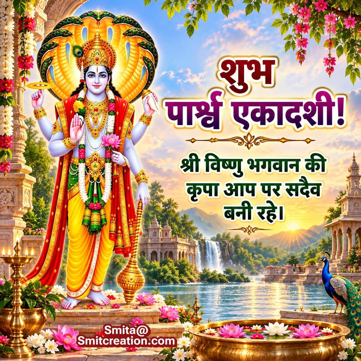 Shri Vishnu Bhagwan Ki Krupa Aap Par Sadaiv Rahe