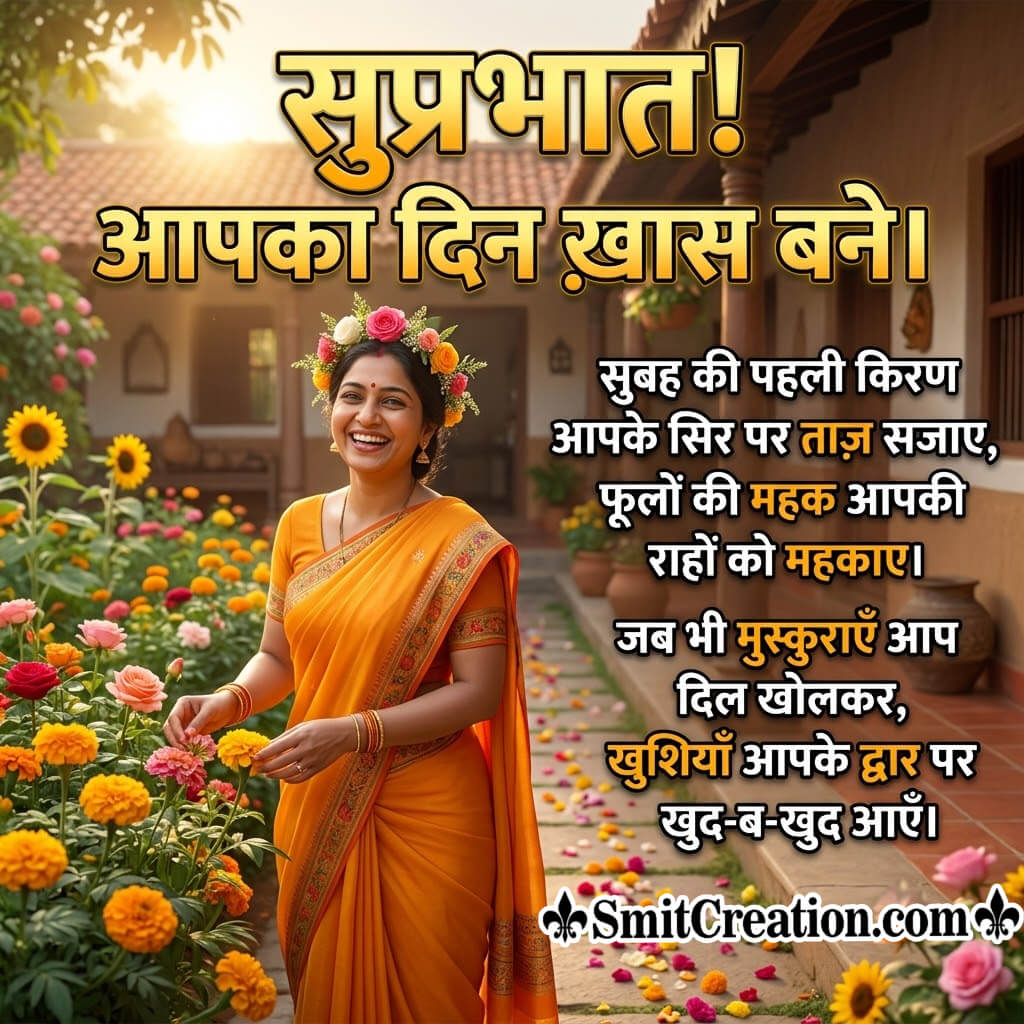 Suprabhat Hindi Shayari Awesome Pic