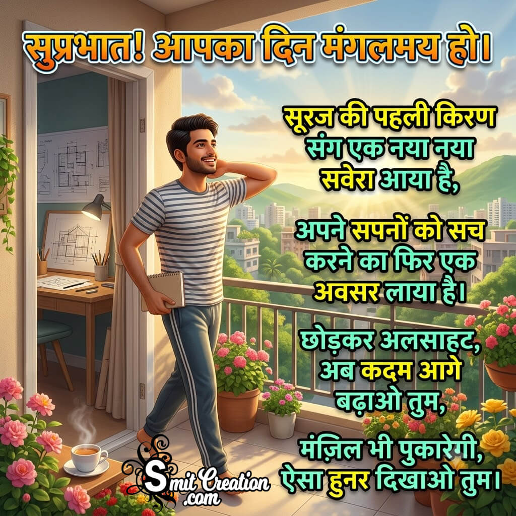 Suprabhat Wonderful Shayari In Hindi Best Pic
