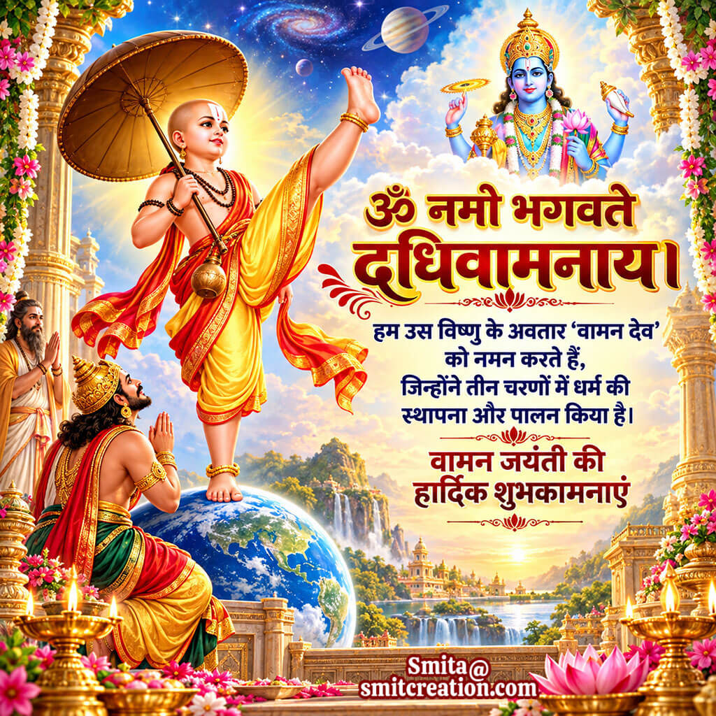Vaman Jayanti Status In Hindi