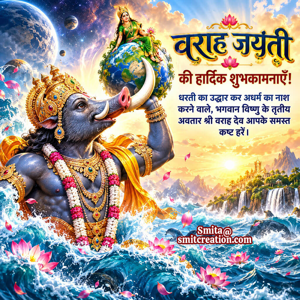 Varah Jayanti Ki Hardik Shubhkamnayein