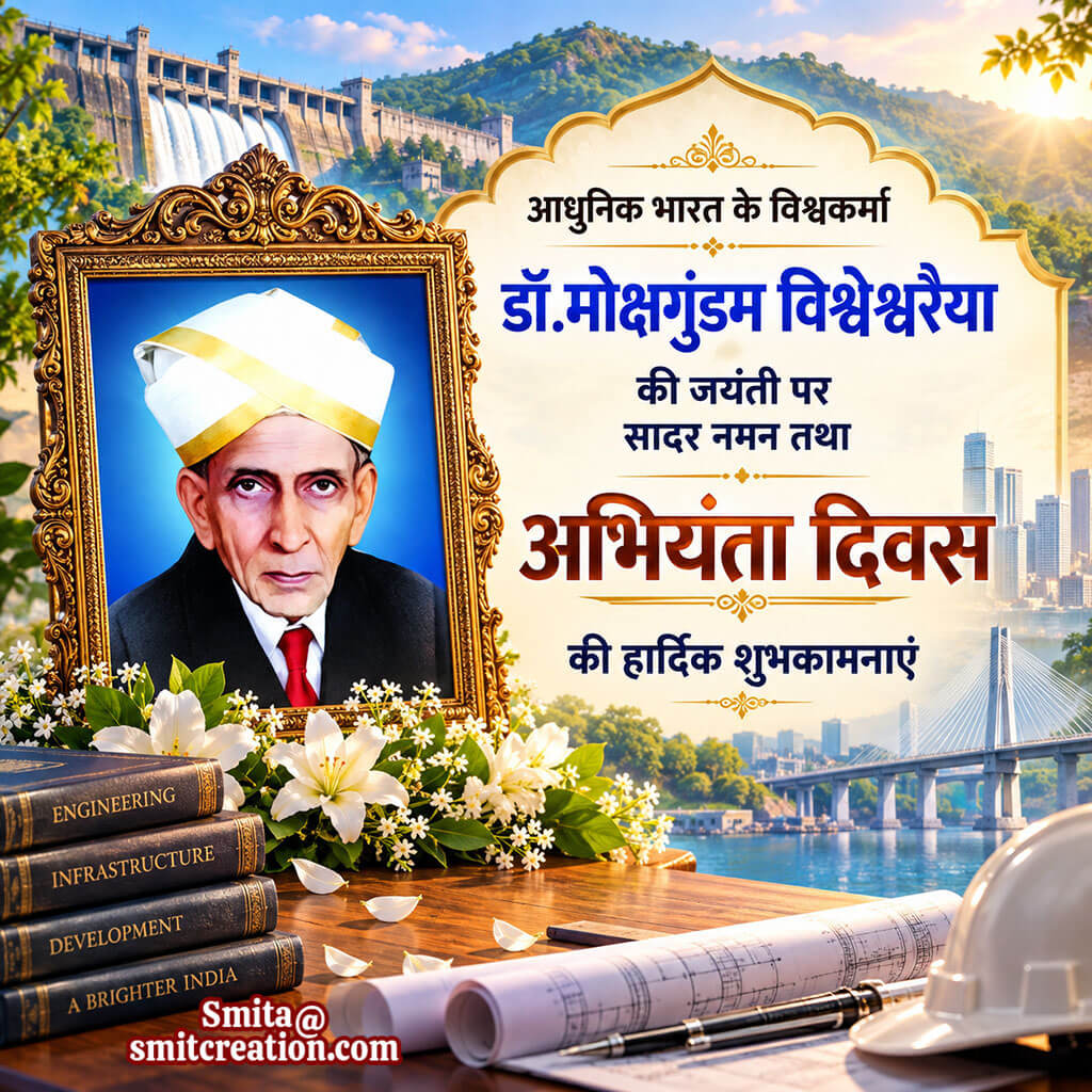Vishveshvarya Jayanti Abhiyanta Diwas Ki Hardik Shubhkamnaye