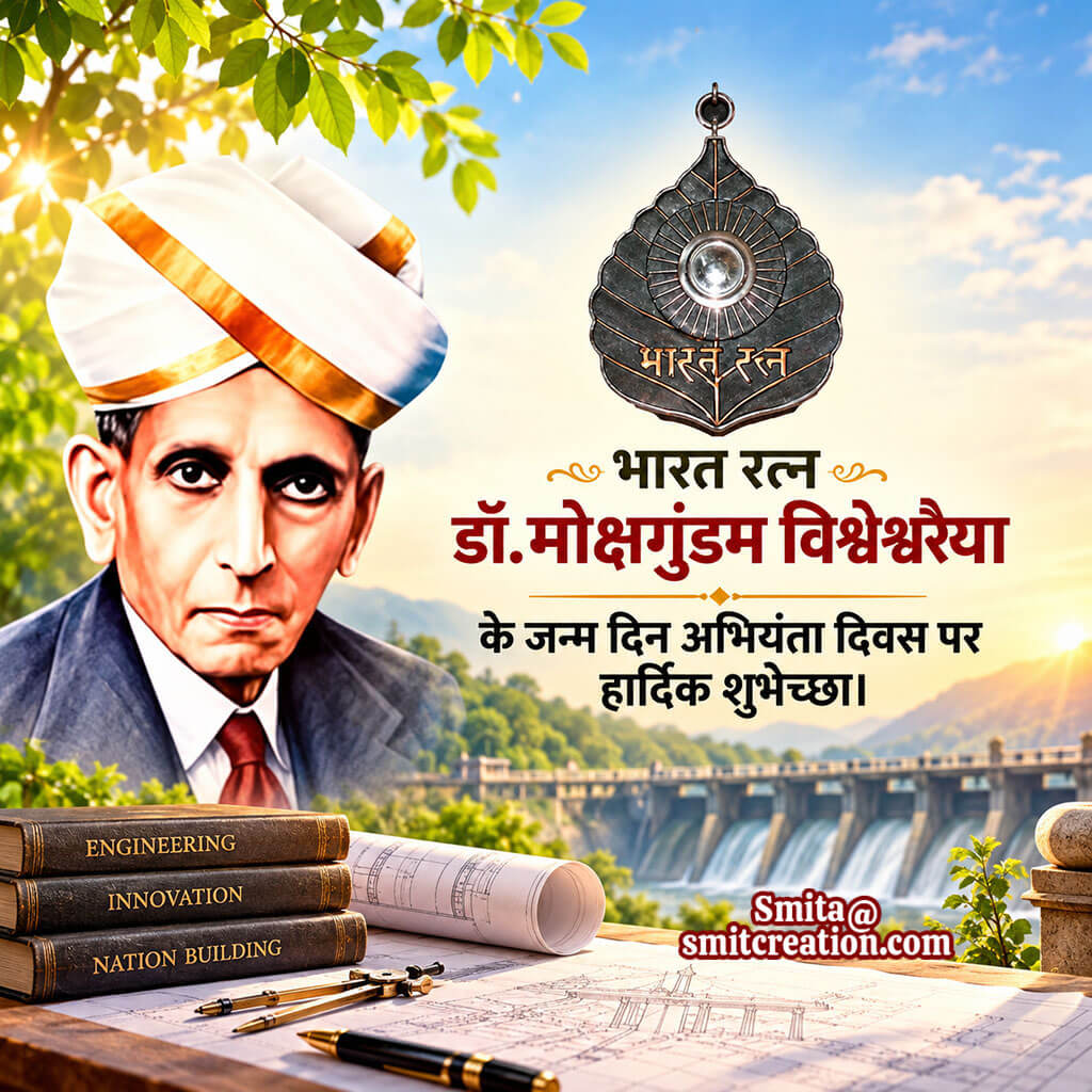 Vishveshvarya Jayanti Engineers Day Ki Hardik Shubhechcha