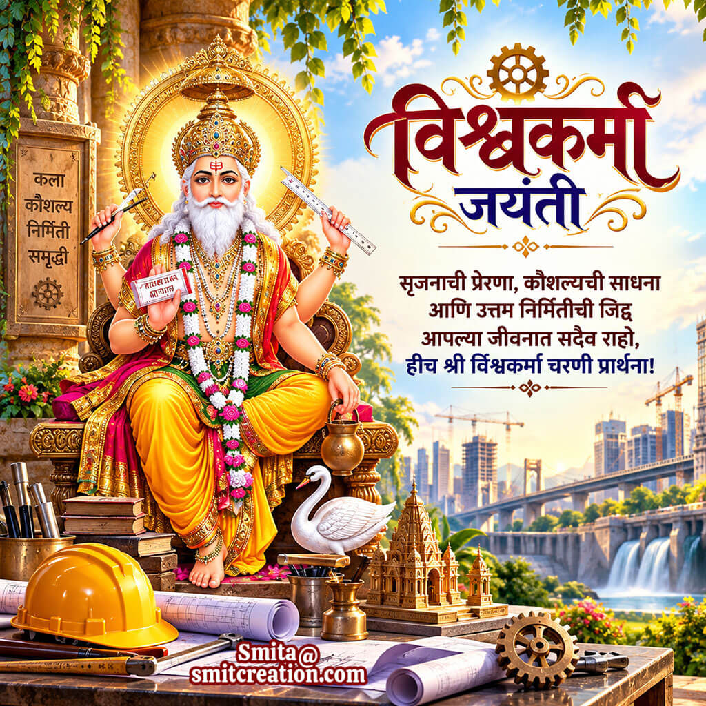 Vishwakarma Jayanti Blessings In Marathi