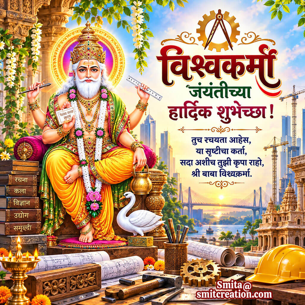 Vishwakarma Jayanti Chya Hardik Shubhechchha