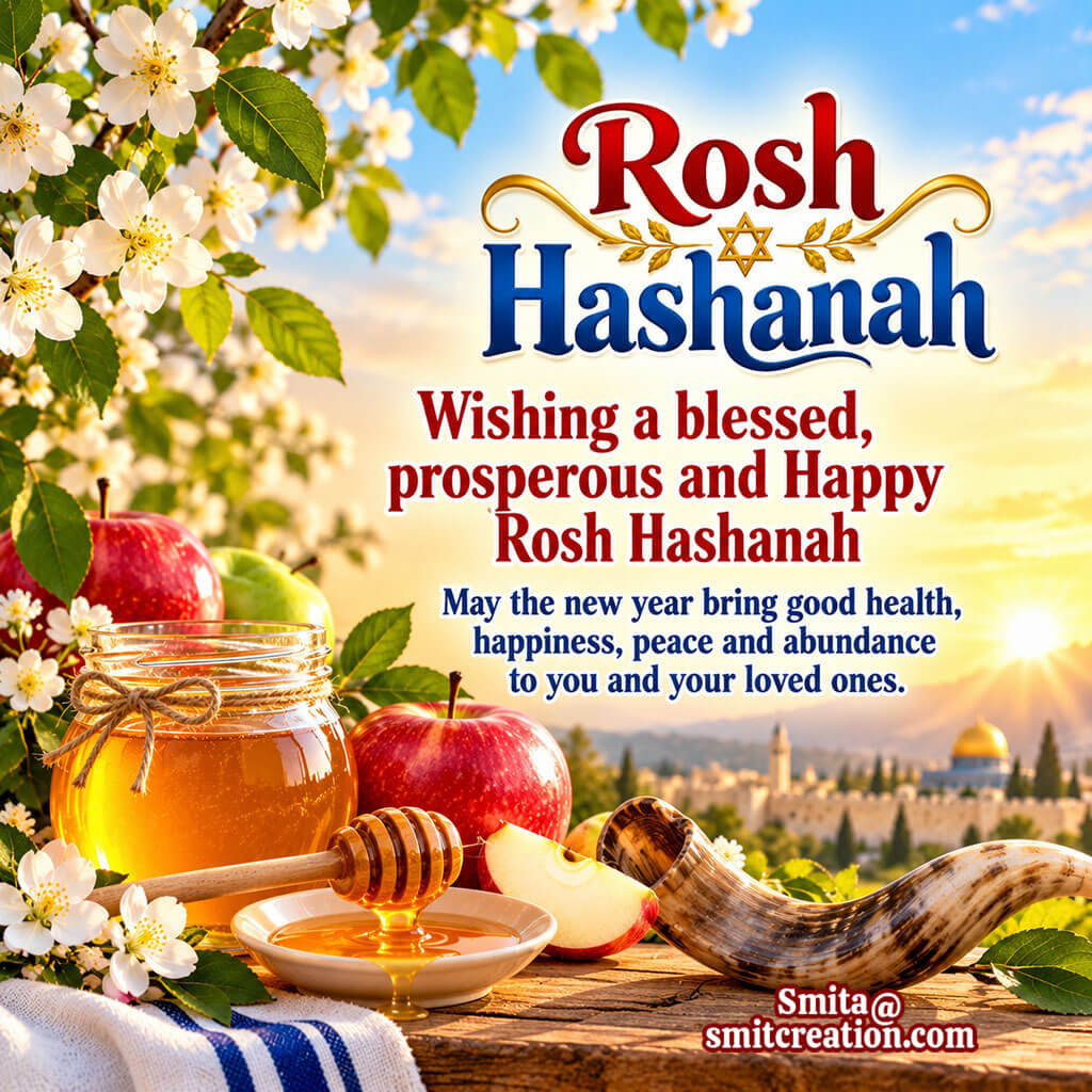 Wishing A Blessed, Prosperous And Happy Rosh Hashanah