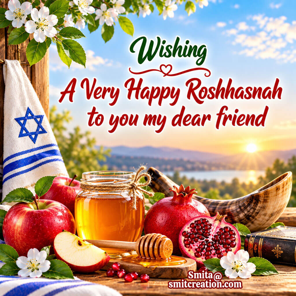 Wishing A Very Happy Roshhasnah To You My Dear Friend