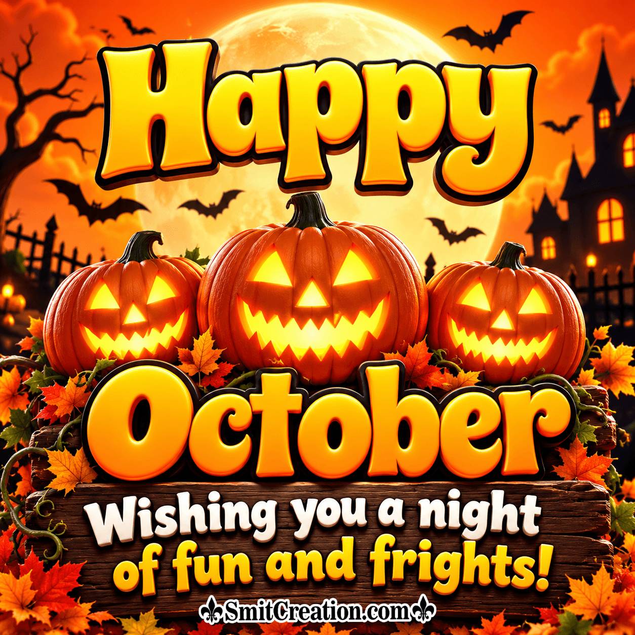Wishing You Happy October Pic
