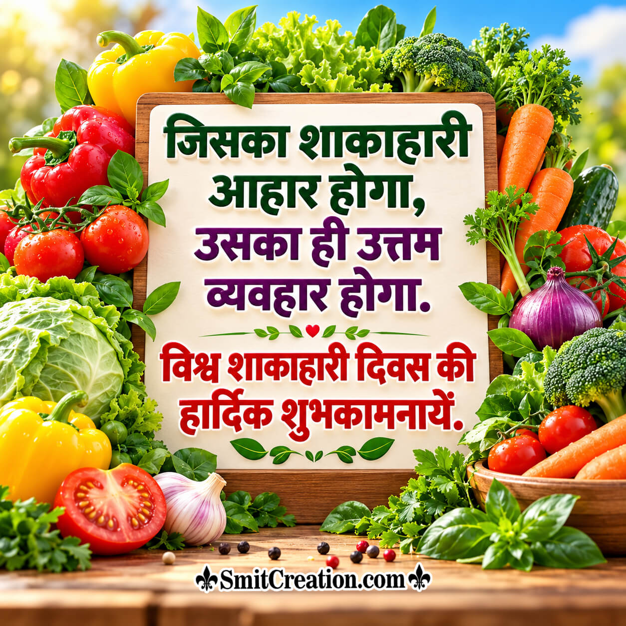 World Vegetarian Day Shayari In Hindi