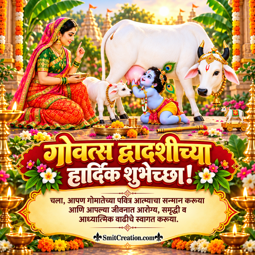 Govats Dwadashi Chya Hardik Shubhechha