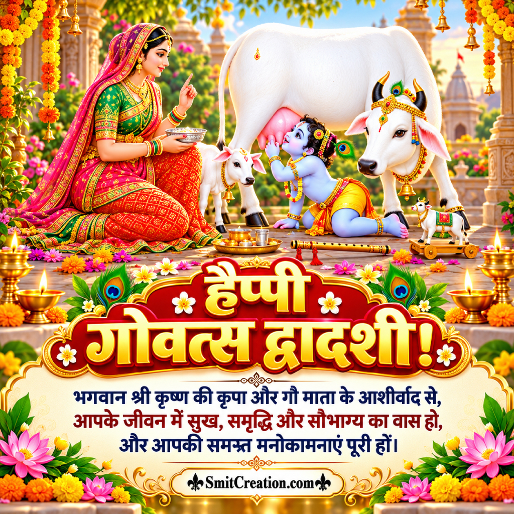 Govats Dwadashi Ki Hardik Shubhkamnaye