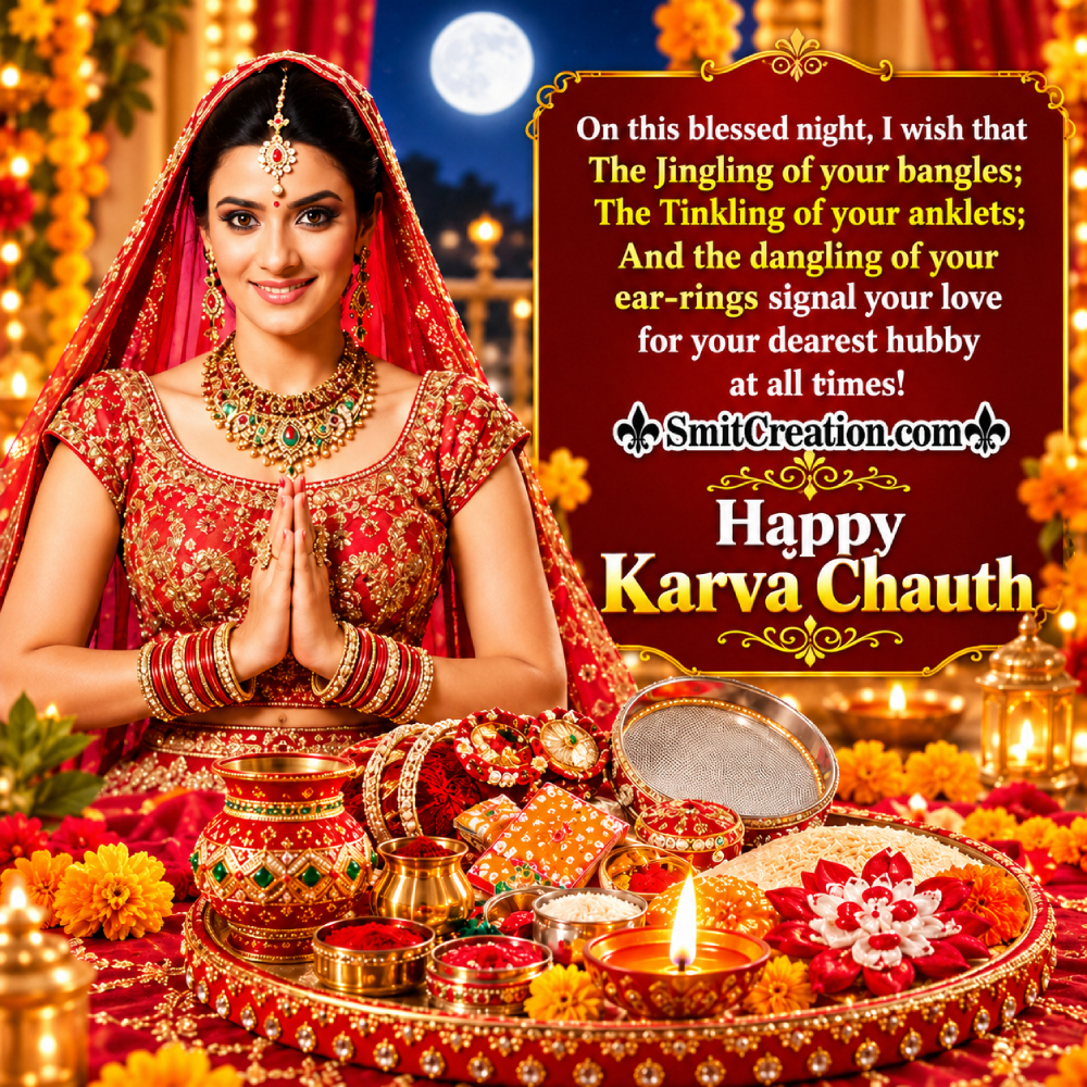 Happy Karwa Chauth Blessings