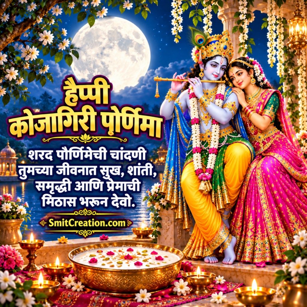 Happy Kojagiri Paurnima