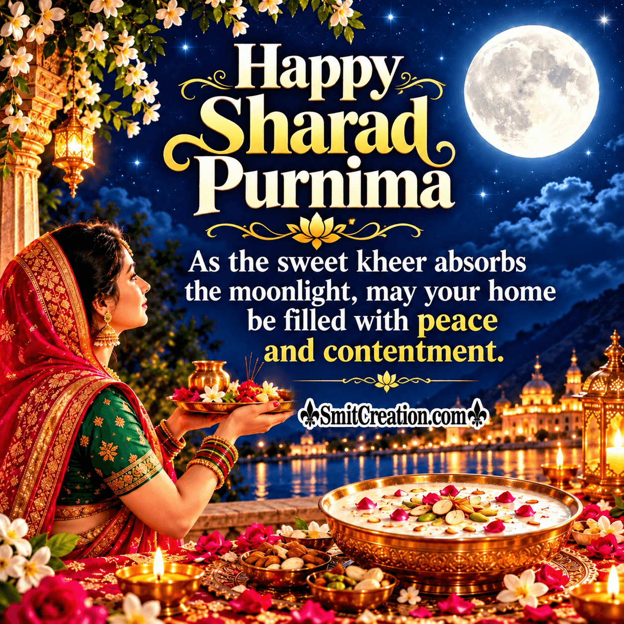Happy Sharad Purnima Image