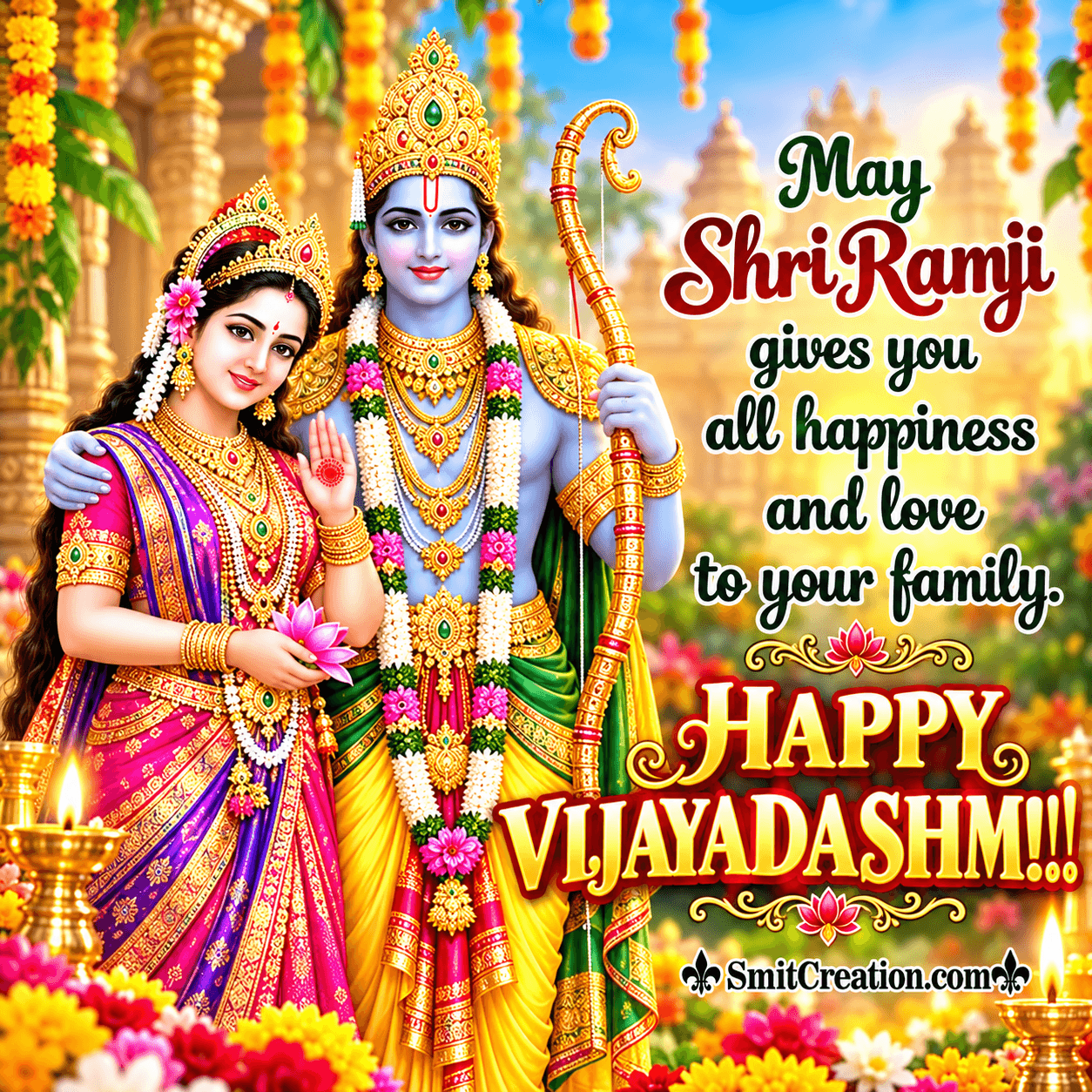 Happy Vijayadashmi To You And Your Family Pic
