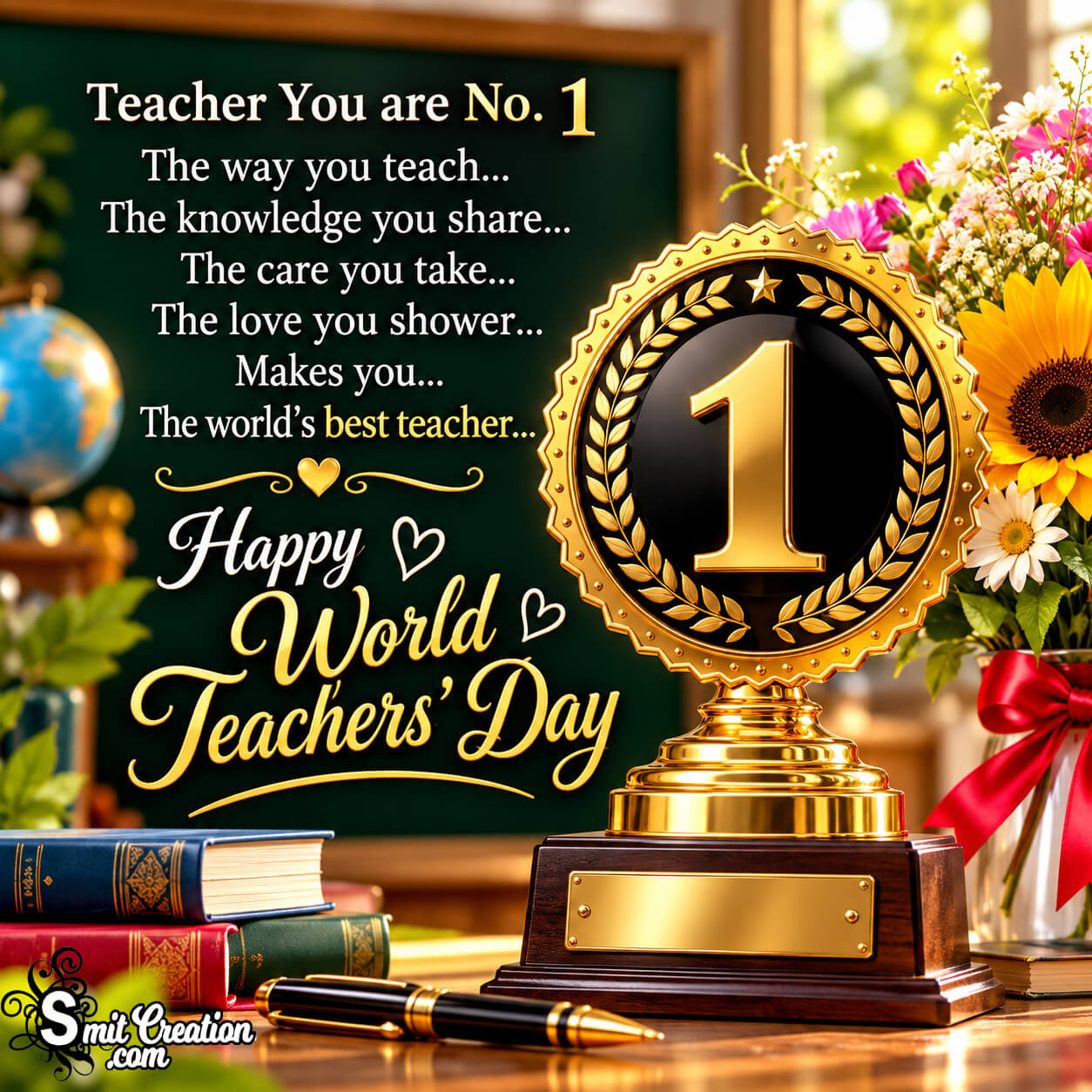 Happy World Teachers’ Day To No.1 Teacher