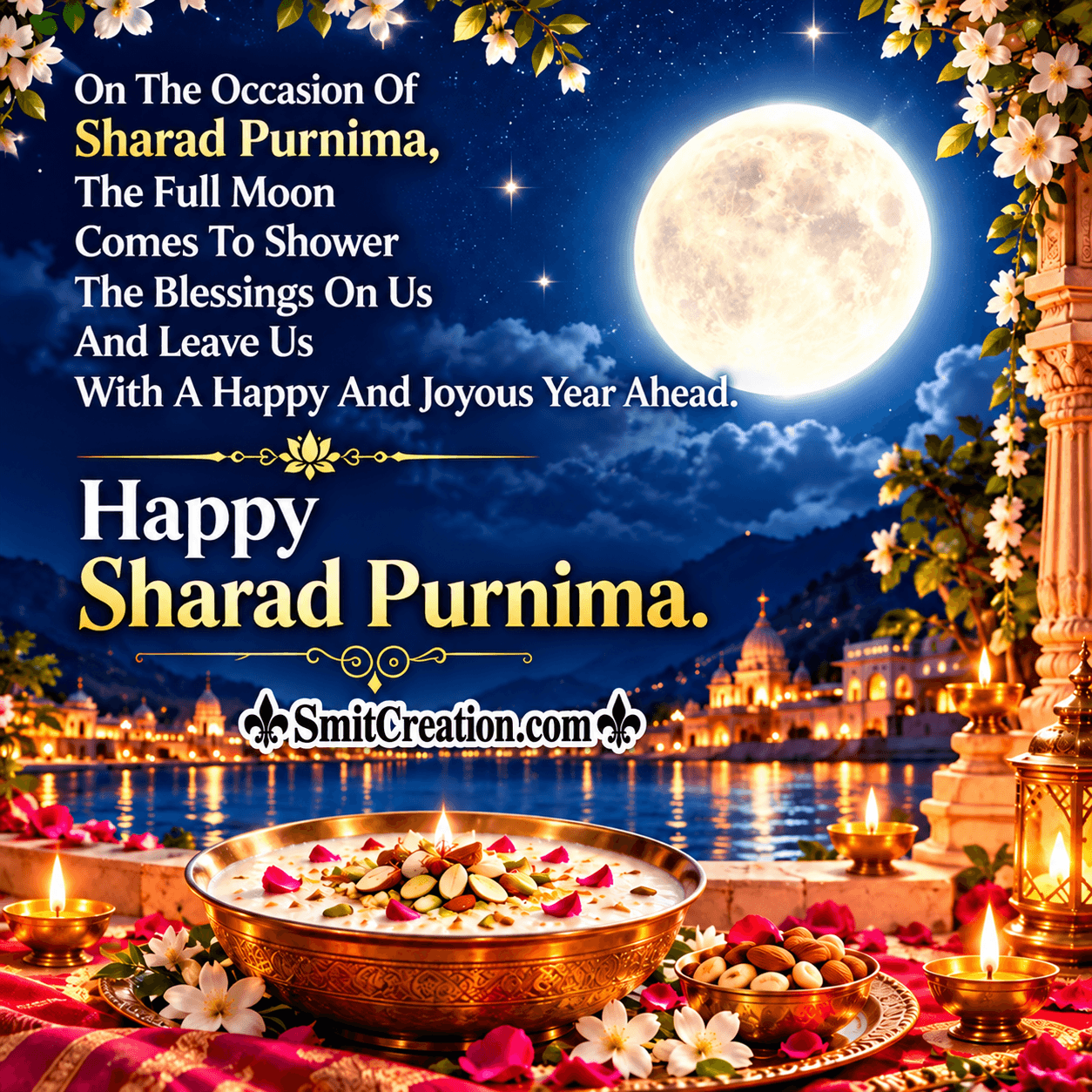 May You Have A Happy Sharad Purnima.