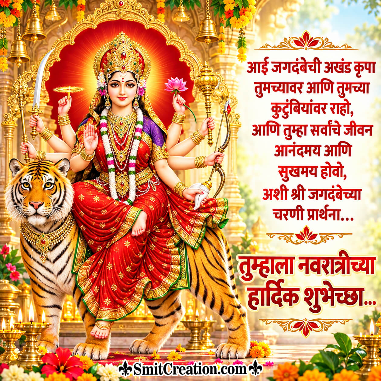 Navratri Chya Hardik Shubhechha Pic