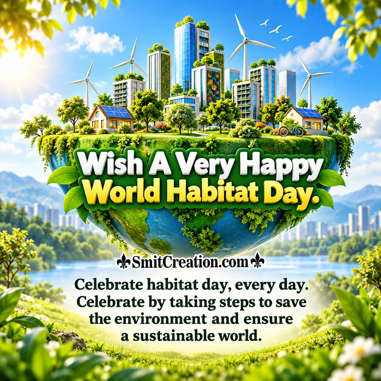 Wish A Very Happy World Habitat Day