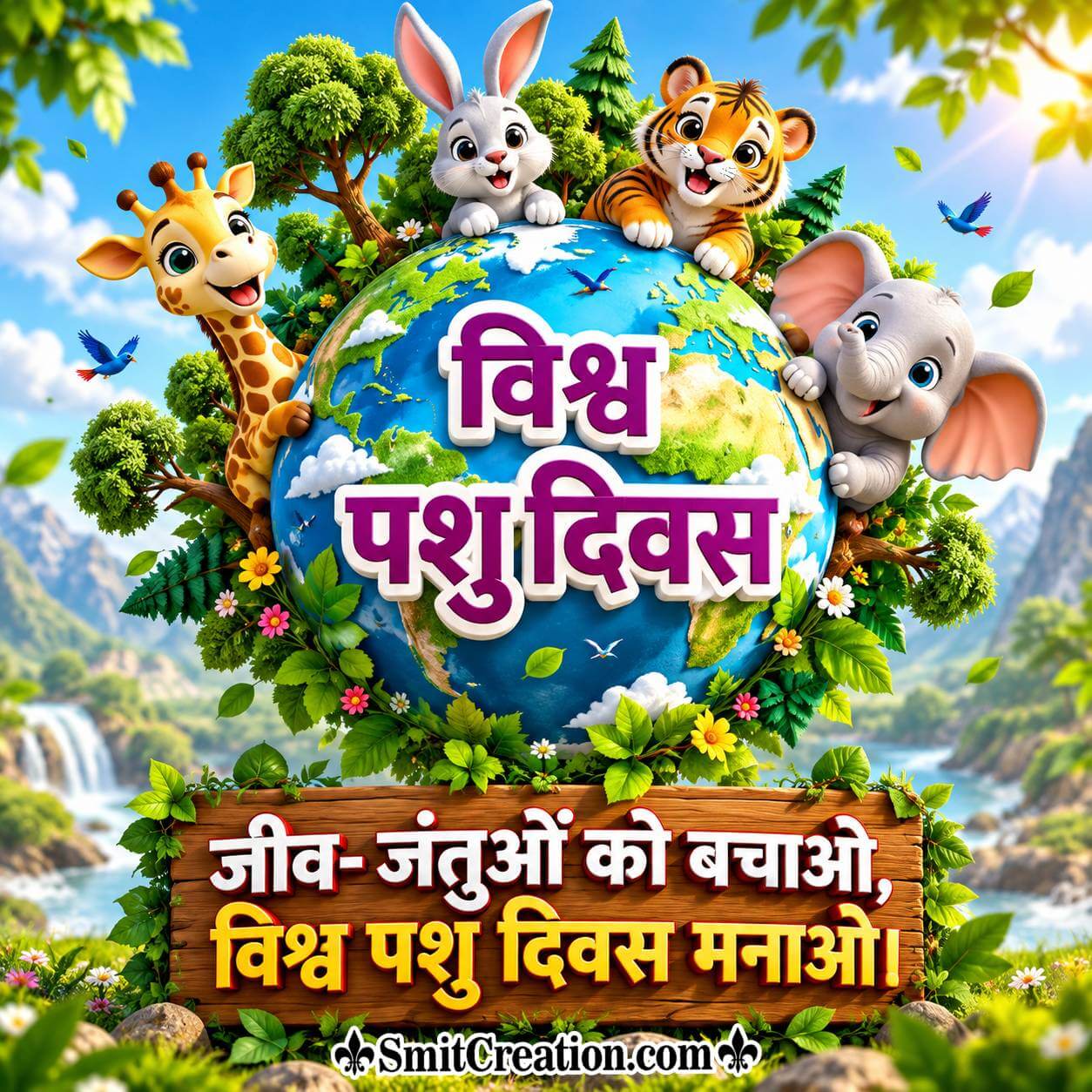 World Animal Day Slogan In Hindi