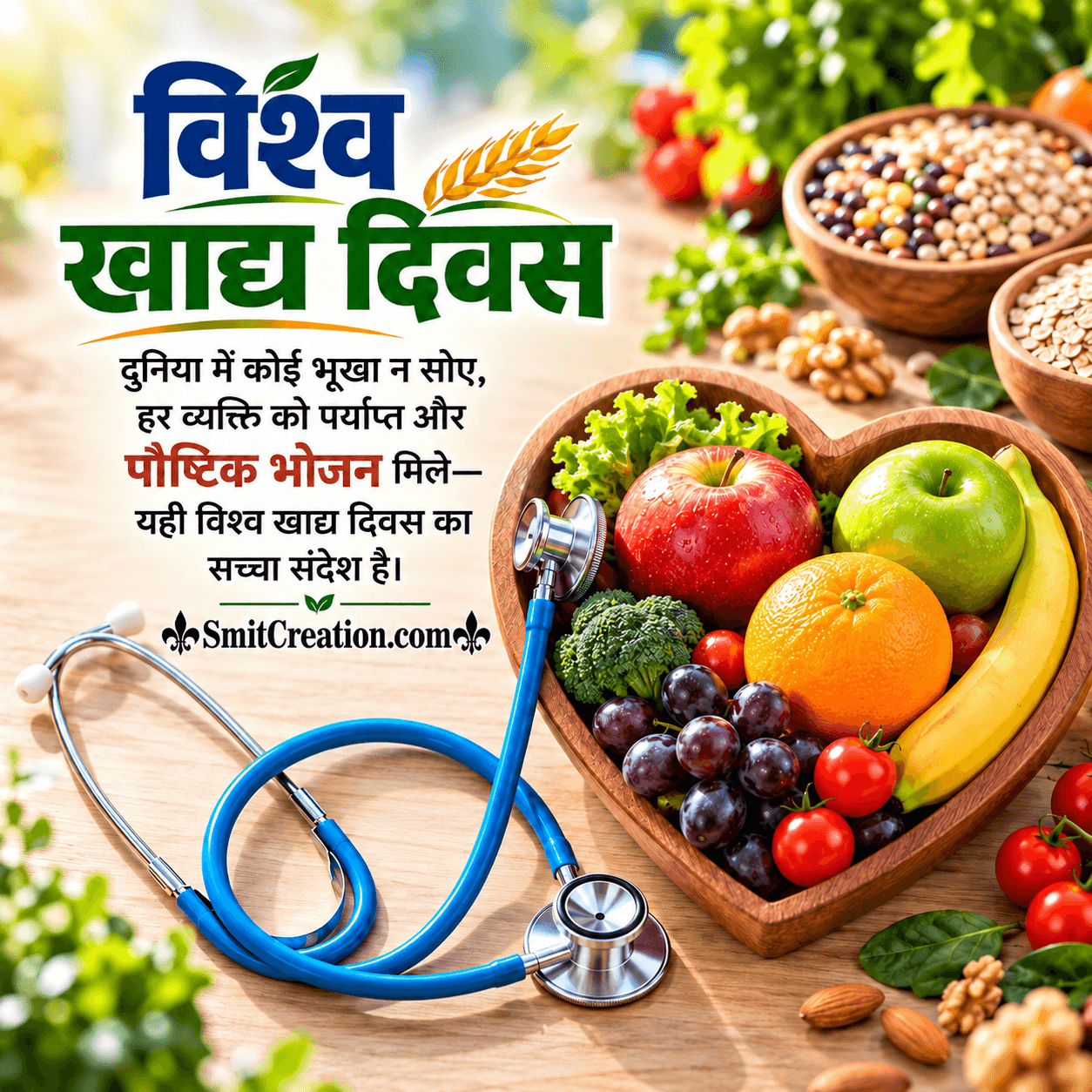 World Food Day Best Wishing Picture