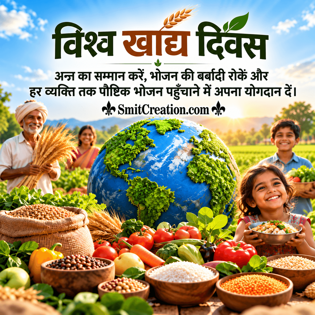 World Food Day Message Image